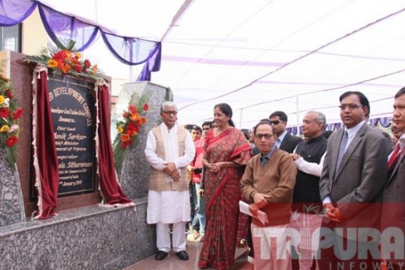 Union Minister of State for Commerce Nirmala Sitharaman inaugurates LCS